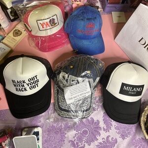 Black and White Trucker Hat